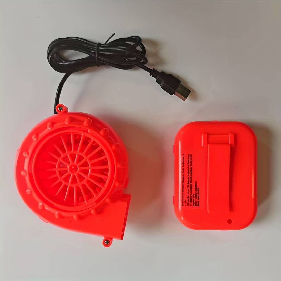 Temu Inflatable Costume Accessories Fan Battery Box Set
