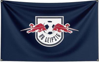 Rowjow RB Leipzig Polyester Decorative Backdrop