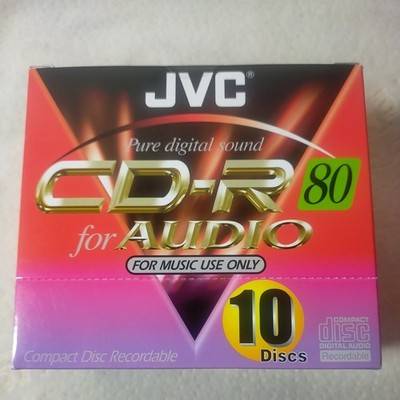 JVC CD-R80 Audio Music CD-R Blank Disc