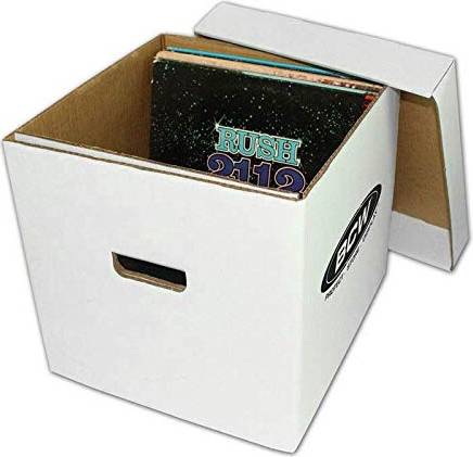 BCW 33 RPM 12 Vinyl Storage Box With Lid