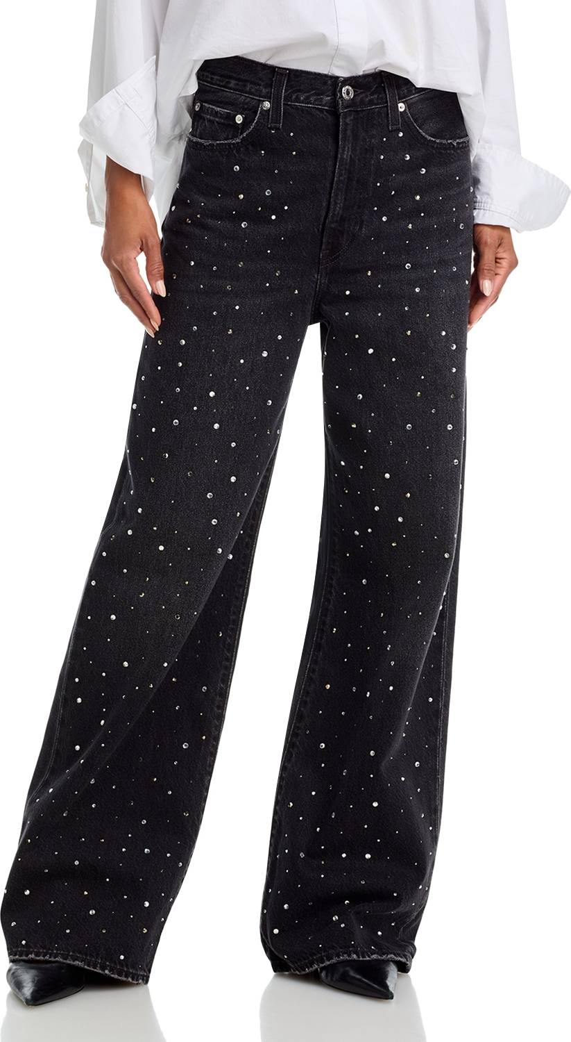 Levis ribcage jeans Levi's Ribcage High Rise Wide Leg Jeans - Black