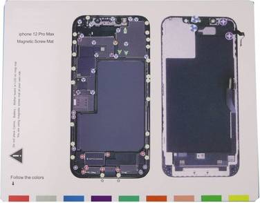 FoneFunShop Magnetic Screw Mat Phone Repair Disassembly Guide