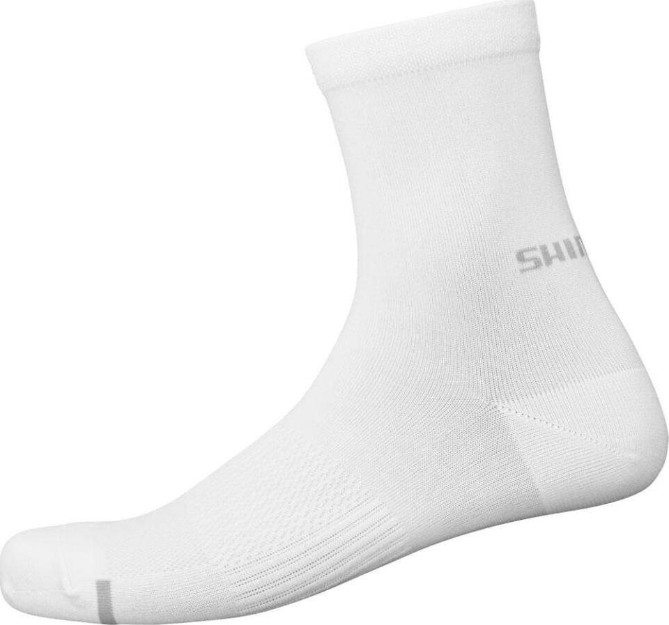 Shimano Performance Mid Socks - White