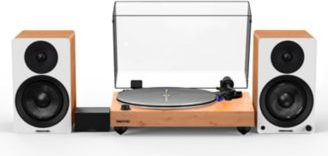Record player with speakers Fluance Rt85 Vinyl Turntable Pa10 Preamp