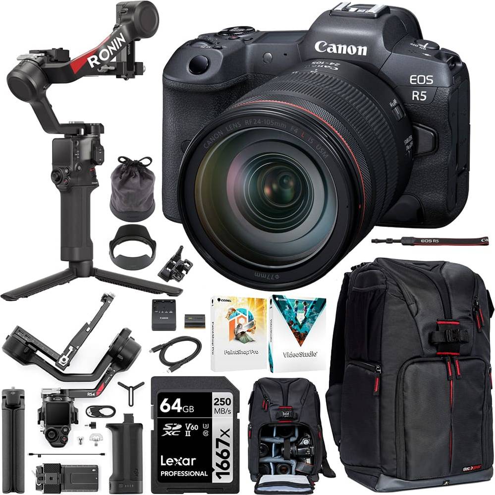 Canon eos r5 Canon EOS R5 Mirrorless Camera Body Kit