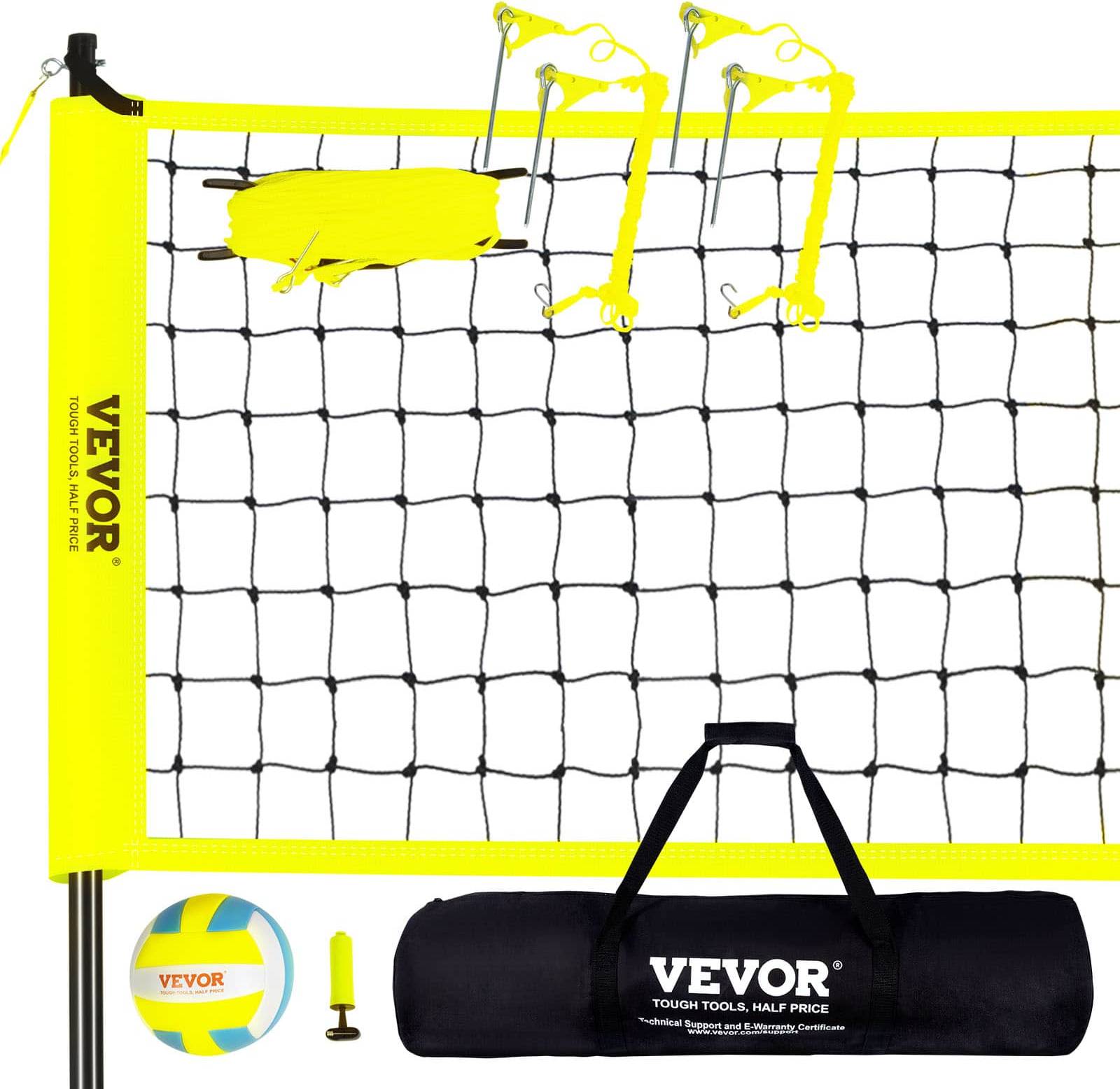 Volleyball net VEVOR Outdoor Portable Volleyball Net System