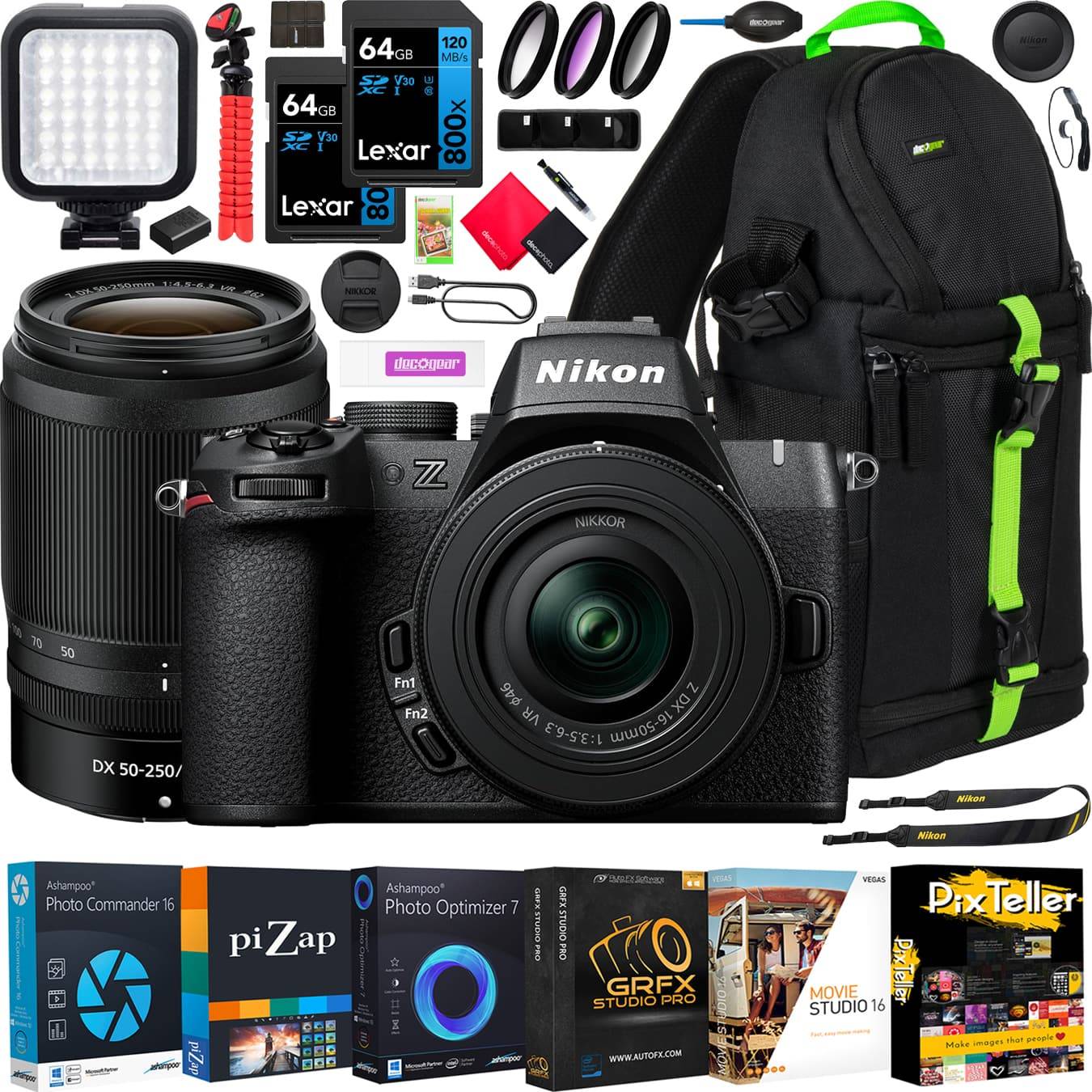 Nikon z50 mirrorless Nikon Z50II Mirrorless Camera 2 Lens Kit