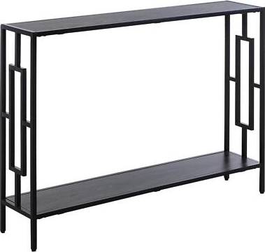 Homcom Industrial With Storage Shelf Console Table