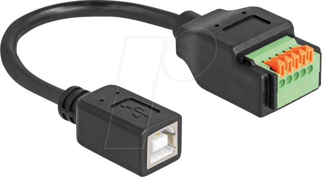 Usb 2.0 usb kabel USB 2.0 USB Adapter 15cm Sort