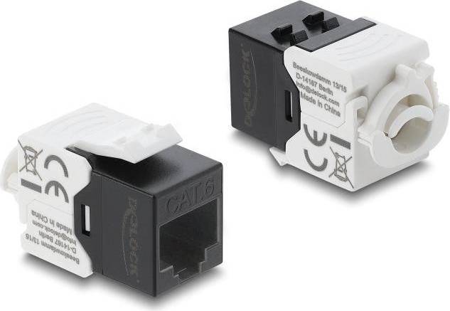 DeLock Keystone Modul RJ45 Hun LSA Cat 6 UTP