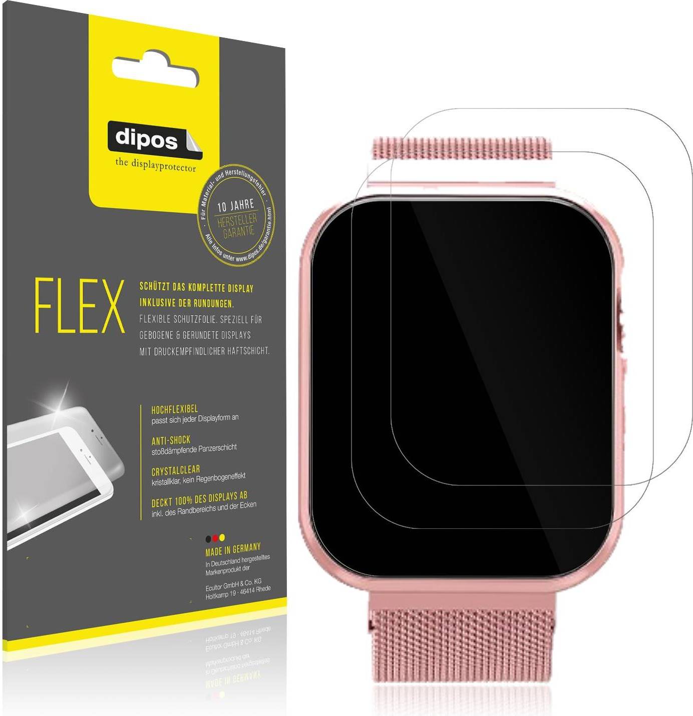 Dipos Screen Protector For Banlvs Smartwatch