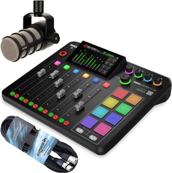 Røde rodecaster RØDE RØDECaster Pro II + PodMic + Kabel