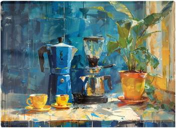 Warren Reed A Painterly View Multi Chopping Board