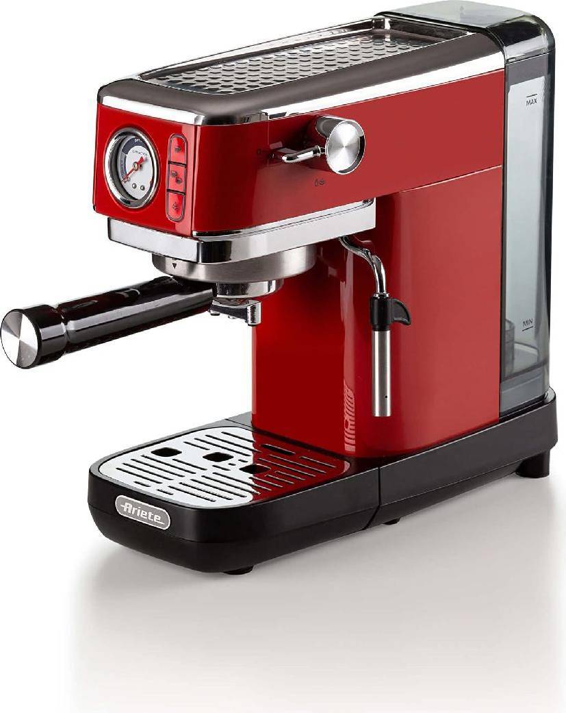 Espresso machine Ariete Moderna Espresso Machine Slim Rood