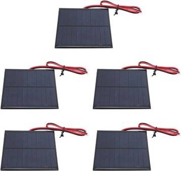 160mA 5pcs Mini Solar Panel Epoxy Power Board Module