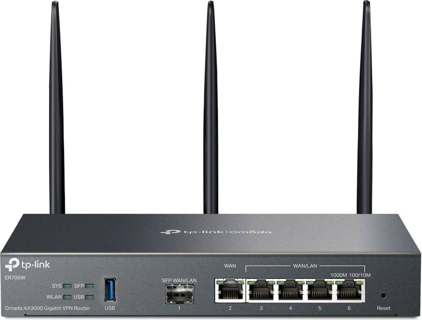 Tplink router TP-Link ER706W Router Schwarz