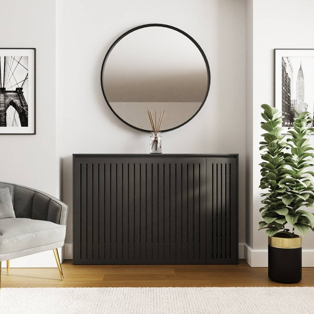 Cooper Radiator Cover - Black Storage