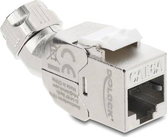 DeLock Keystone Modul RJ45 Hun LSA Cat 6A