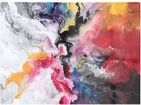 Warren Reed Explosive Colour Cascade Multi Chopping Board