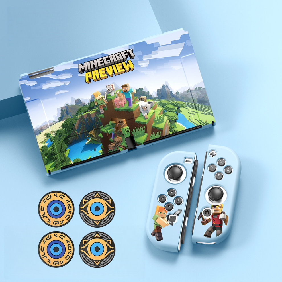 Switch minecraft Protective Case Set Nintendo Switch