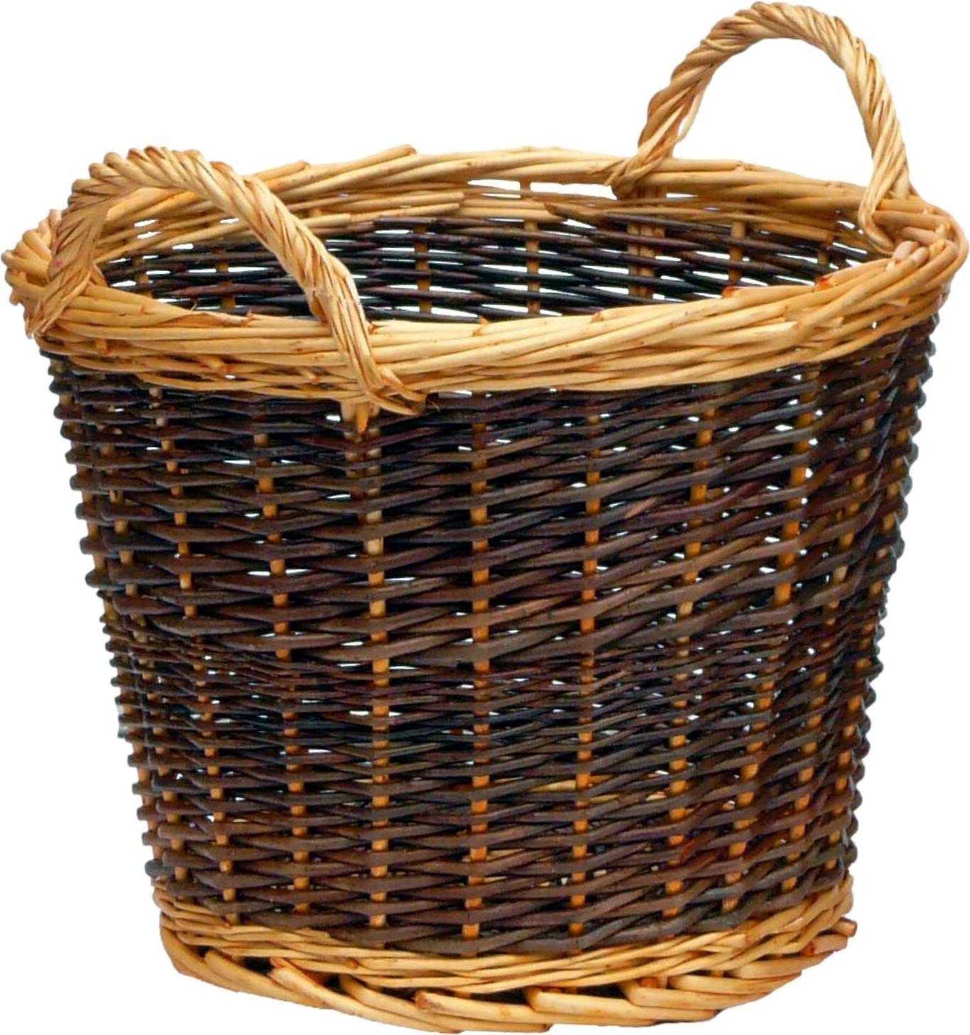 Manor Fireplace Rattan Wicker Log Storage Basket