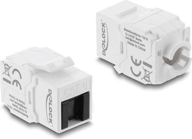 DeLock Keystone-modul RJ45 Hona LSA Cat 6