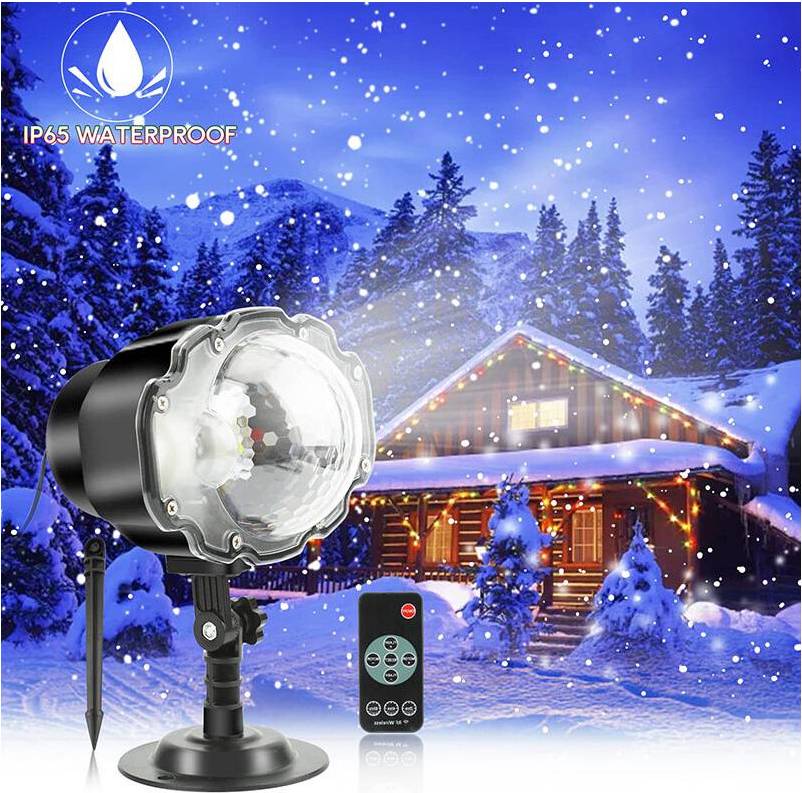 Christmas projector light outdoor STOYOTU Rotatable Waterproof LED Projector Light Christmas Lighting