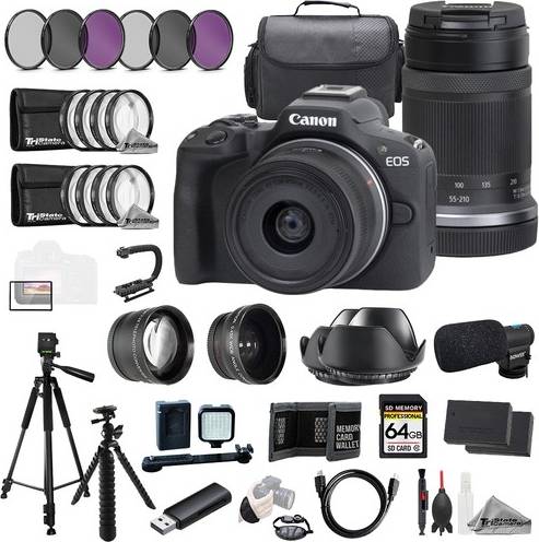 Camera canon eos r50 Canon Eos R50 Lenses Filter Mega Kit