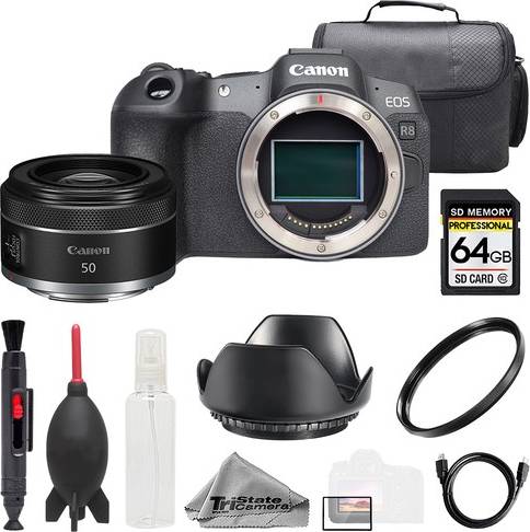50mm rf Canon Eos R8 Rf 50mm F 1.8 Stm Lens Kit