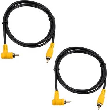 Uxcell 2pcs Rca Male 5ft Audio Video Cable