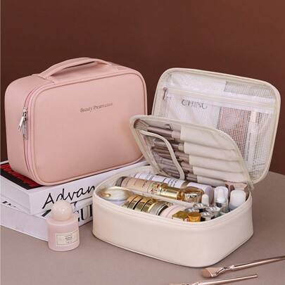 Shein Large Capacity Multi-Layer Makeup Bag