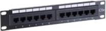 Equip 12-Port Cat.5E Unshielded RJ-45 Stativmontering