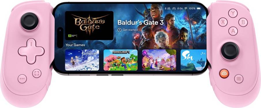 Backbone Pro Mauve Mobile Game Controller
