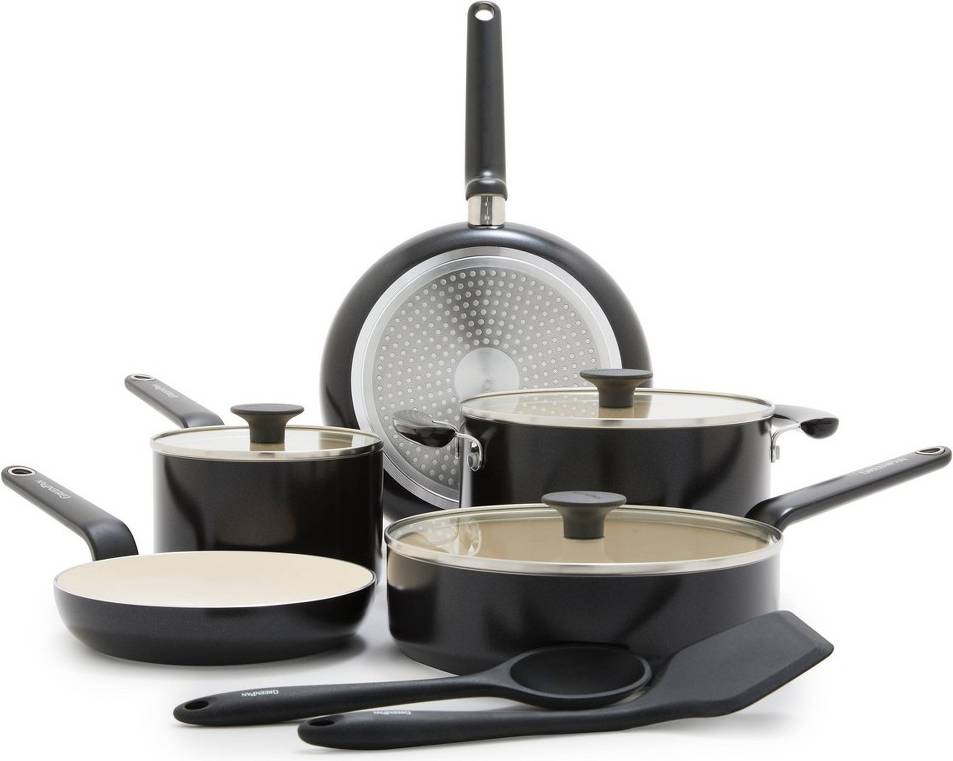 GreenPan Rio Advanced 10pc Ceramic Nonstick Cookware Set