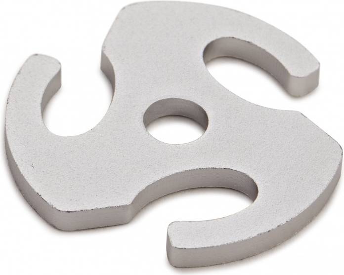 AVCOM 45 RPM Record Adapter - Silver