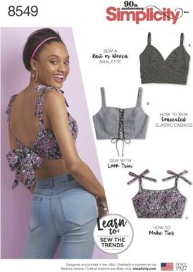 Simplicity Sewing Pattern 8549