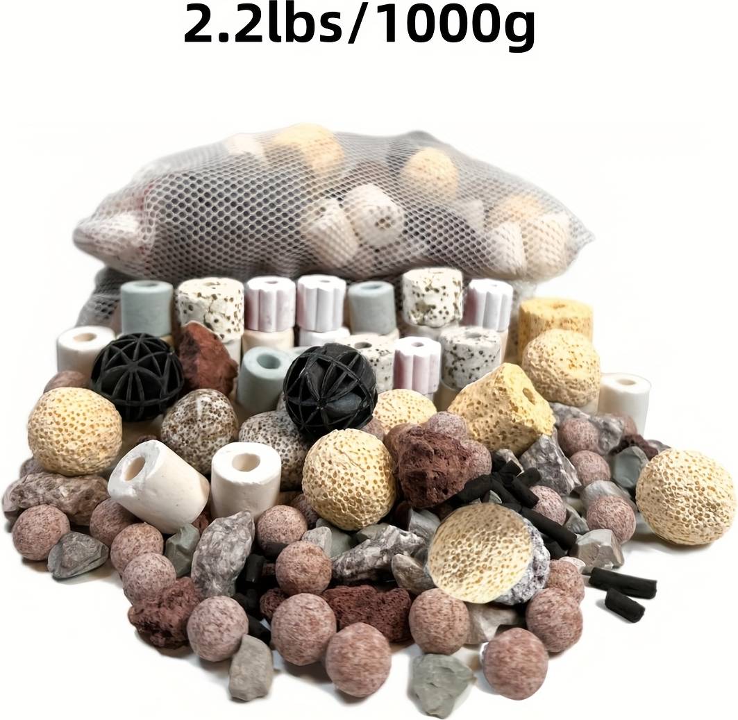 Temu Bio Balls Ceramic Rings Set