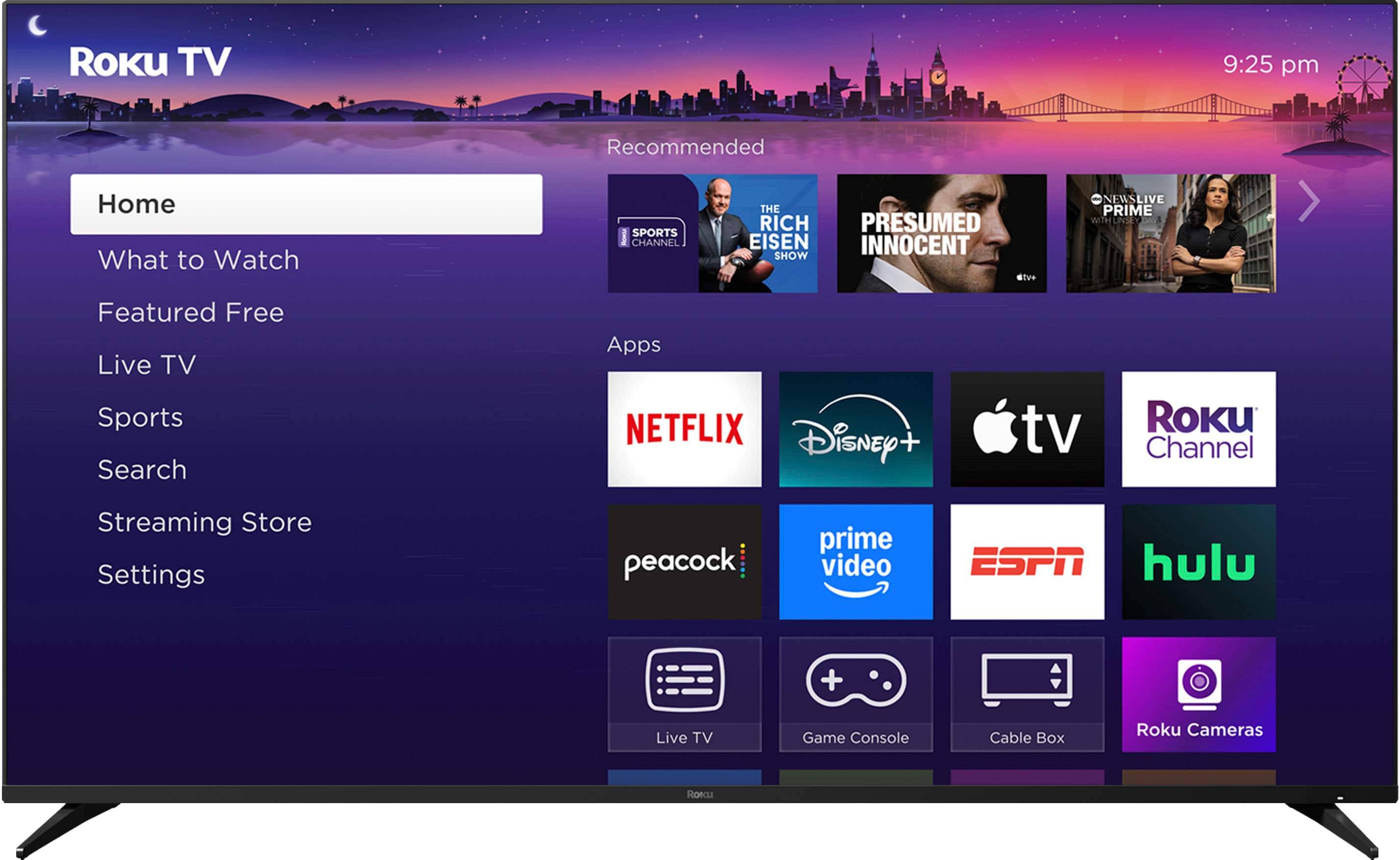 65 inch qled tv Roku 65 Inch Class Pro Series 4K QLED Mini-LED