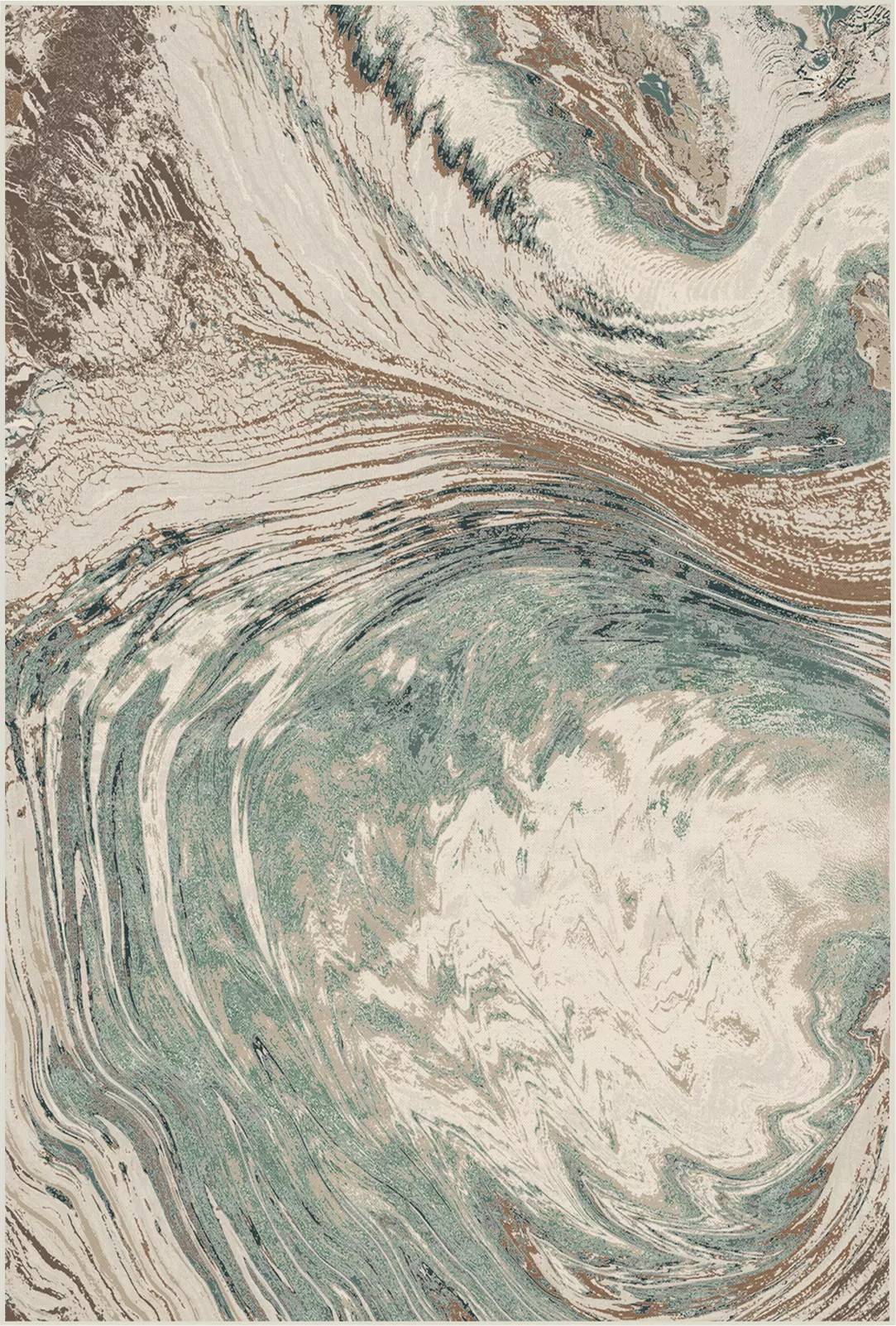 Malaspina Abstract Rug