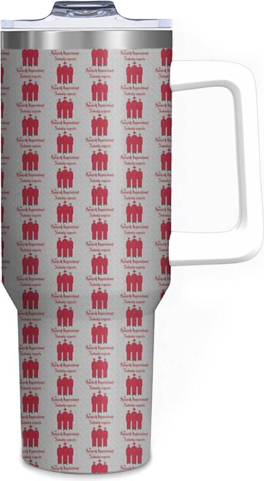 WHIBOS Monty PythonNobody Expects Spanish Inquisition Tumbler 40 oz