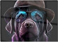 Warren Reed Labrador Retriever Dog Splashart Chopping Board
