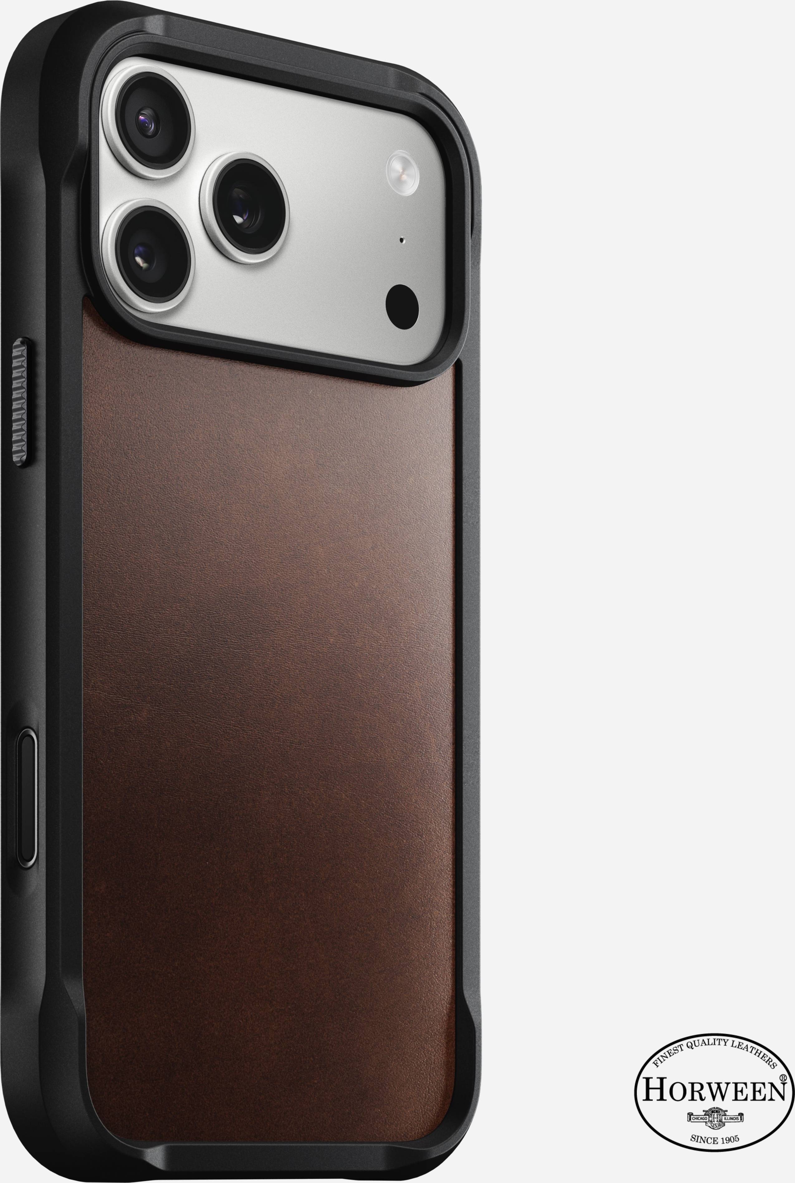Nomad Rugged Leather Case Rustic Brown