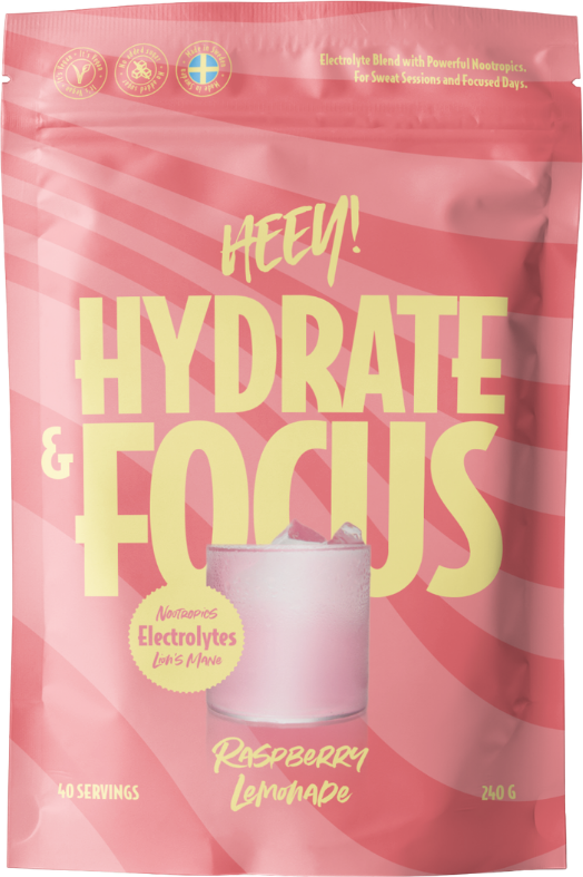 Hydrate Focus Electrolytes Raspberry Lemonade 240 g