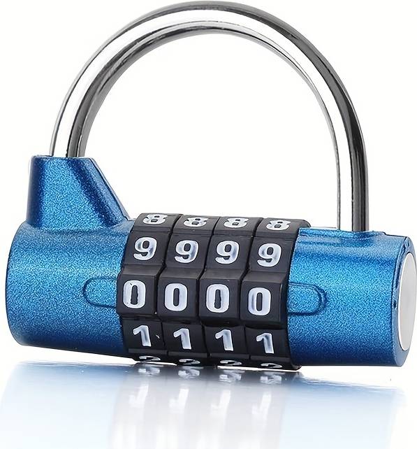 Temu Axk Multifunctional Combination 4 Digit Security Padlock Drawer