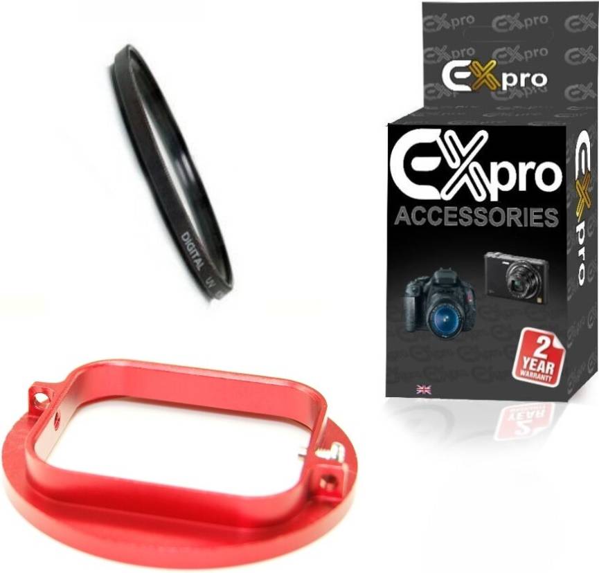 Ex-Pro Filter Adapter 58mm Std Lens Red