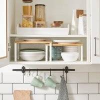 Songmics Expandable Cupboard Spice Rack Set
