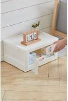 Living and Home Stackable Foldable Plastic 2 Doors Storage Box