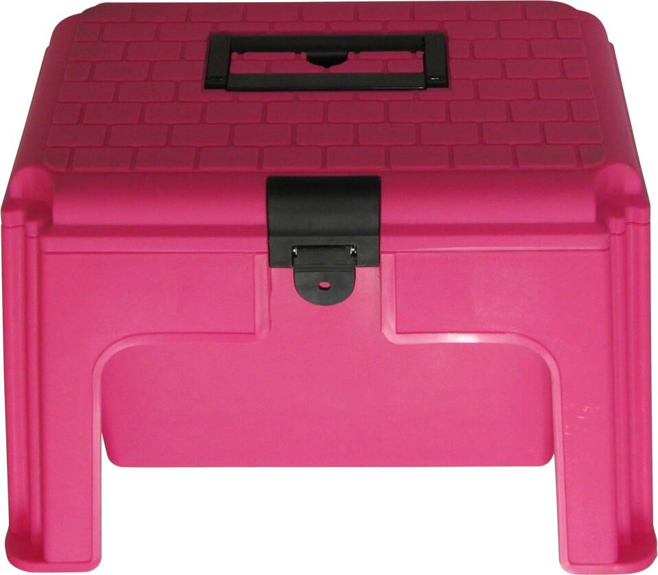 Pink tool box Securefix Direct Large Tool Storage Box Pink