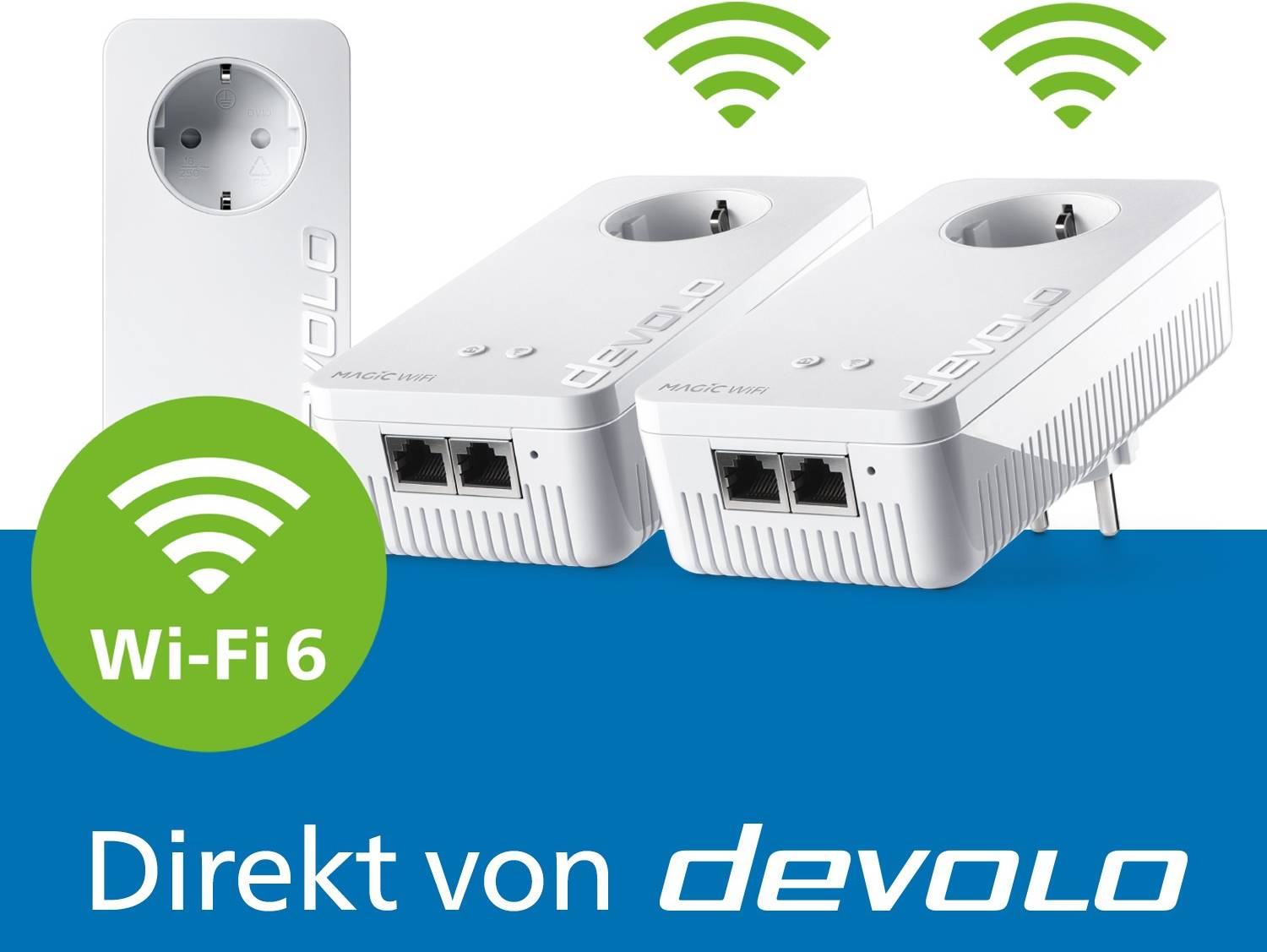 Wifi repeater Devolo Magic 2 WiFi 6 Next Multiroom Starter Kit