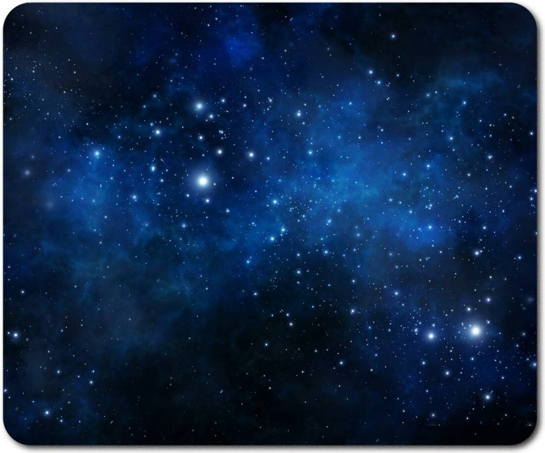 Destination Rectangle Mouse Mat Blue Space Sky